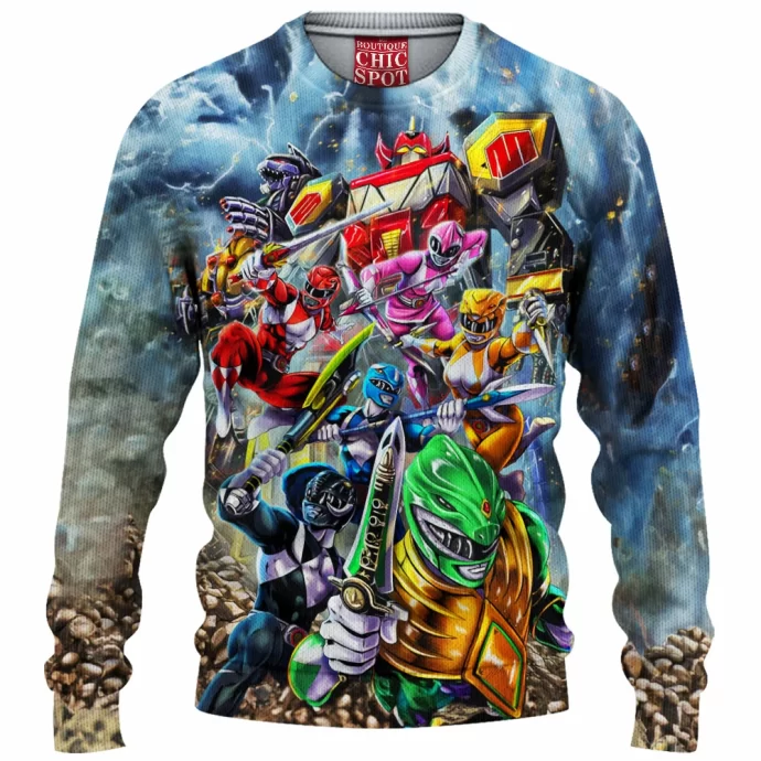 Power Rangers Knitted Sweater