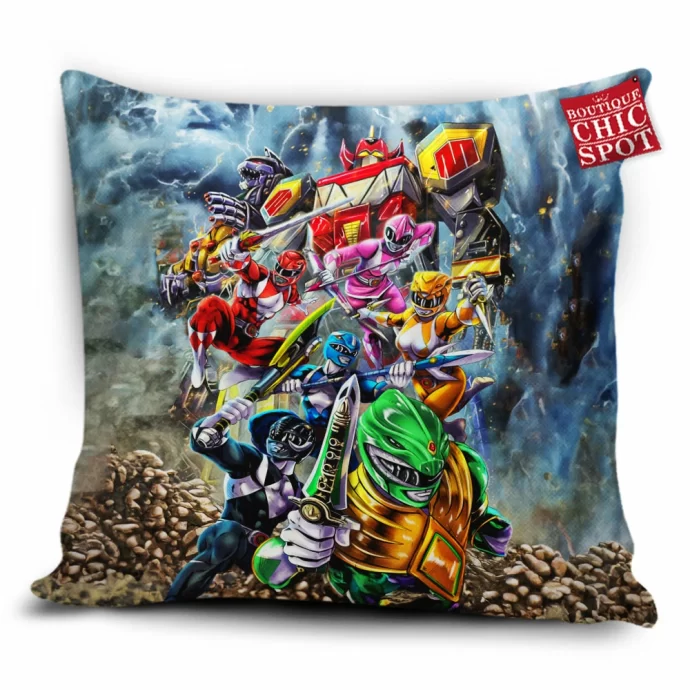 Power Rangers Pillow Cover