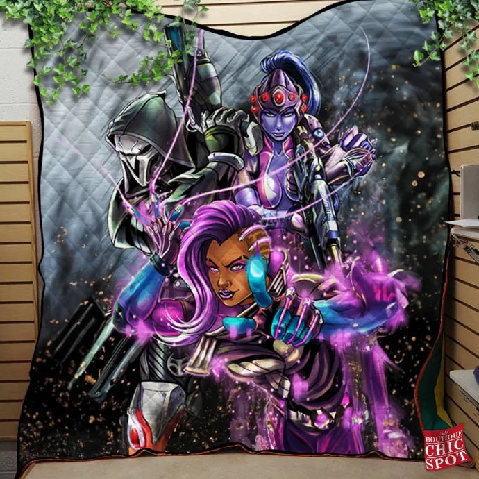 Talon Overwatch Quilt Blanket