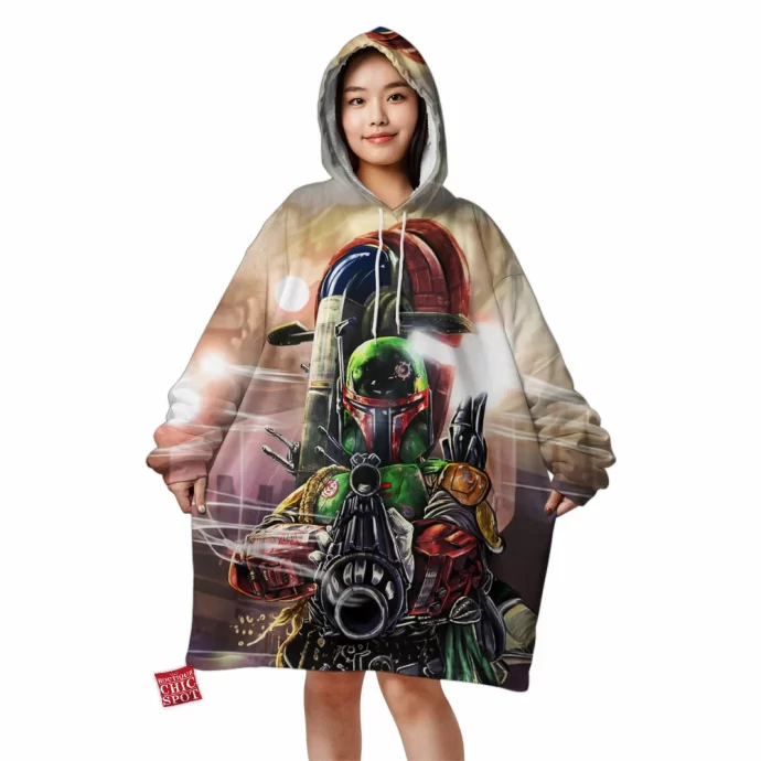 Boba Fett Blanket Hoodie