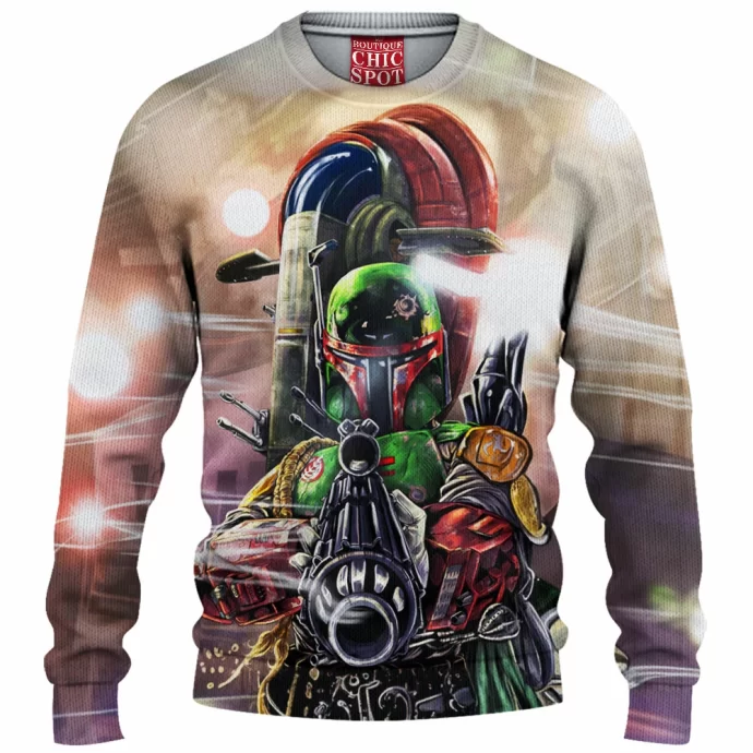 Boba Fett Knitted Sweater