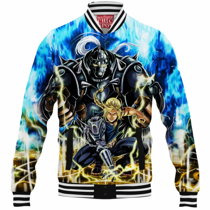 Fullmetal Alchemist Baseball Jacket