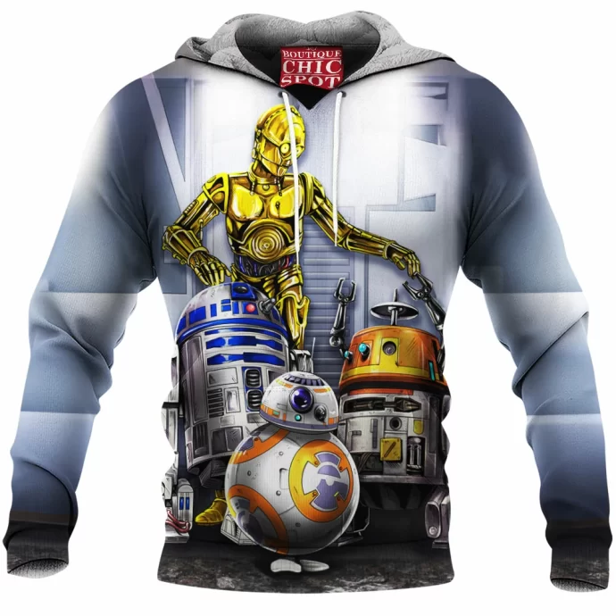 Rebel Droids Fleece Hoodie