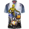 Sci-Fi Polo Shirt, Droids Polo Shirt, Star Wars Polo Shirt