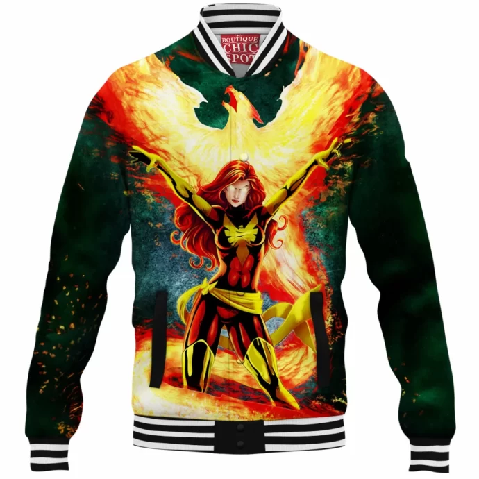 Phoenix X-men Baseball Jacket