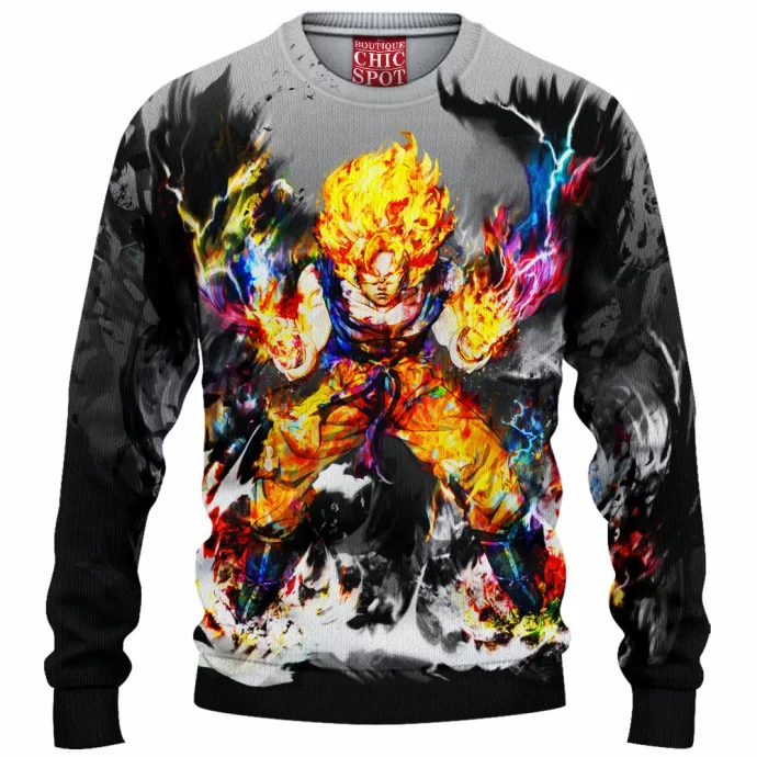 Dragon Ball Knitted Sweater