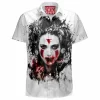Anime Hawaiian-Shirt, Mononoke Hime Hawaiian-Shirt, Princess Mononoke Hawaiian-Shirt, Ghibli Hawaiian-Shirt