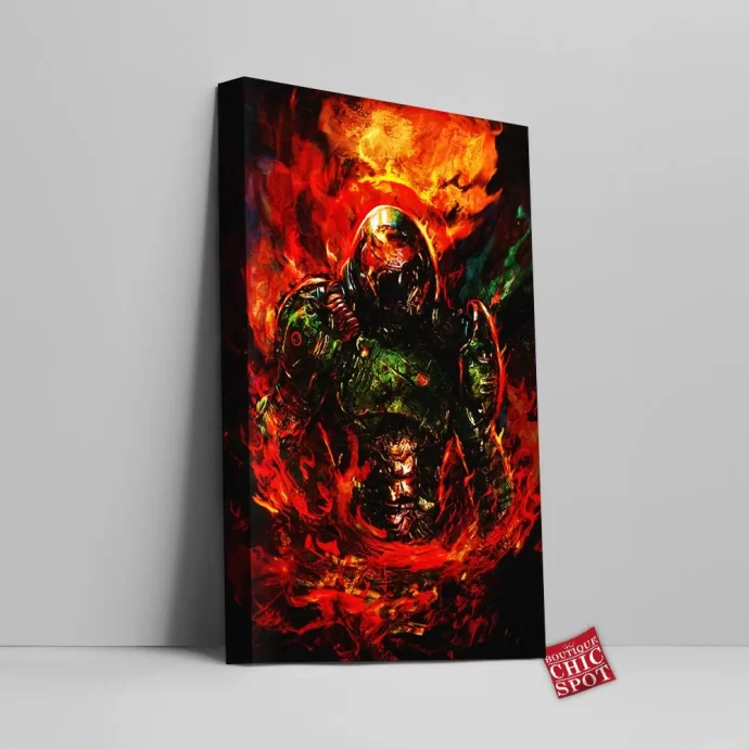 Doom Eternal Canvas Wall Art