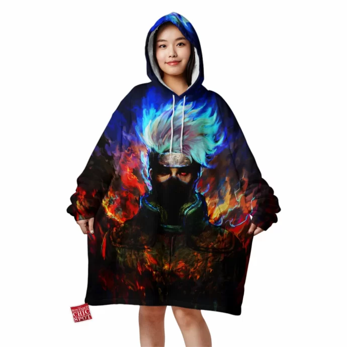 Kakashi Blanket Hoodie