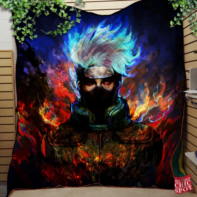 Kakashi Quilt Blanket