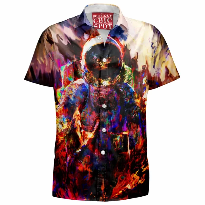 Astronaut Hawaiian Shirt