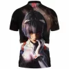 Anime Girl Polo Shirt, Anime Polo Shirt