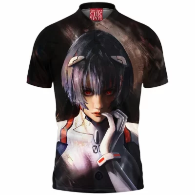 Anime Girl Polo Shirt, Anime Polo Shirt