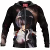 Anime Girl Zip-Hoodie, Anime Zip-Hoodie