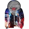 Anime Zip-Fleece-Hoodie, Ken Kaneki Zip-Fleece-Hoodie, Tokyo Ghoul Zip-Fleece-Hoodie