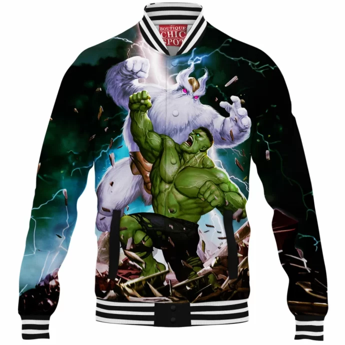 Immortal Hulk Baseball Jacket