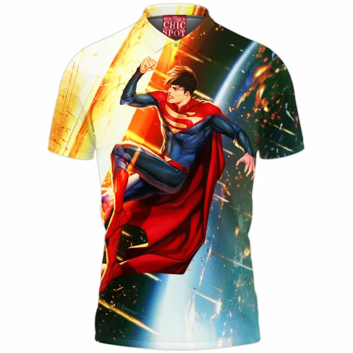 Superman Son Of Kal El Polo Shirt