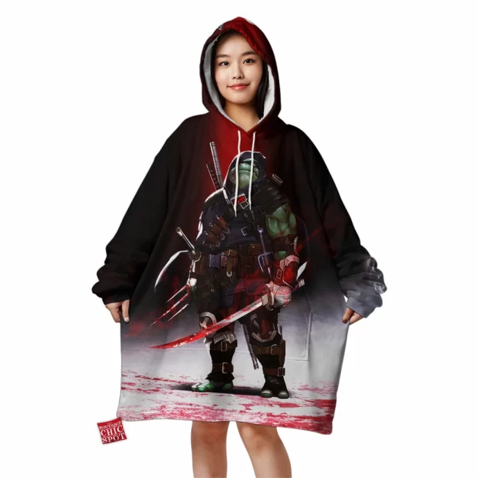 Tmnt The Last Ronin Blanket Hoodie