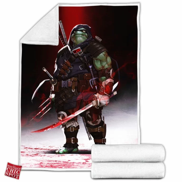 Tmnt The Last Ronin Fleece Blanket