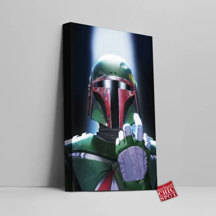 Boba Fett Canvas Wall Art