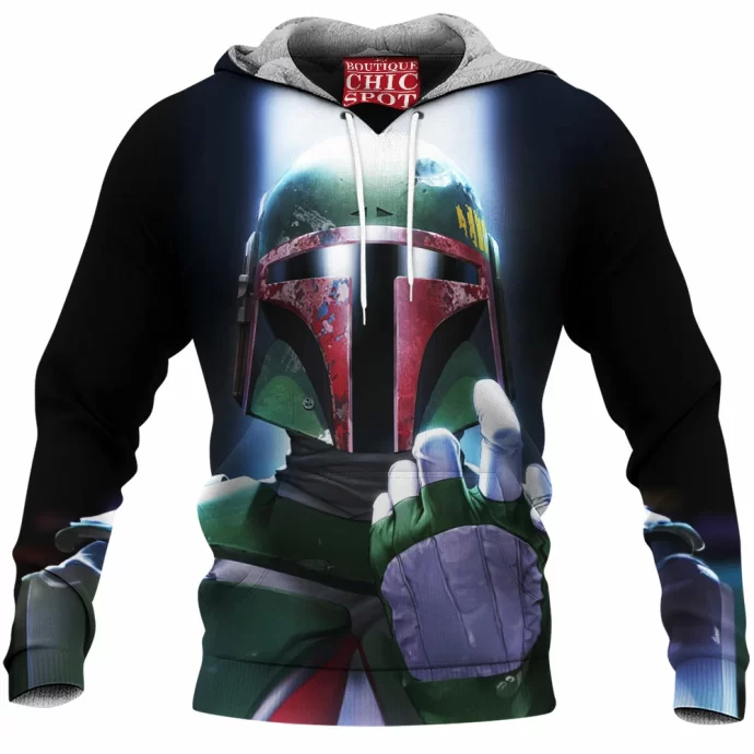 Boba Fett Fleece Hoodie