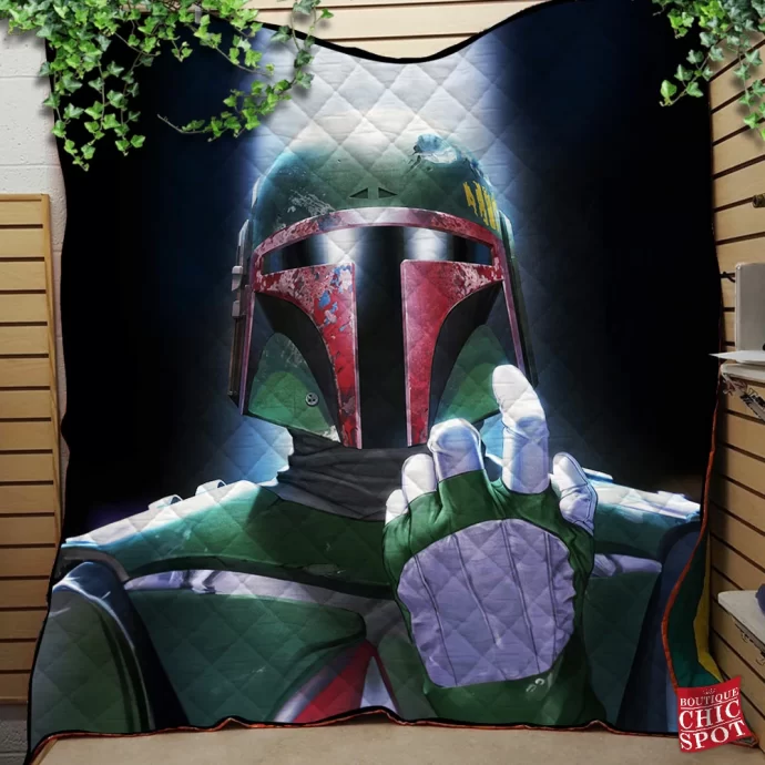 Boba Fett Quilt Blanket