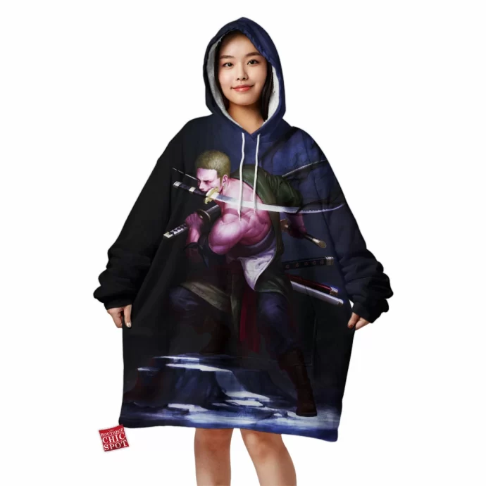 Roronoa Zoro Blanket Hoodie