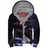 Anime Zip-Fleece-Hoodie, One Piece Zip-Fleece-Hoodie, Roronoa Zoro Zip-Fleece-Hoodie