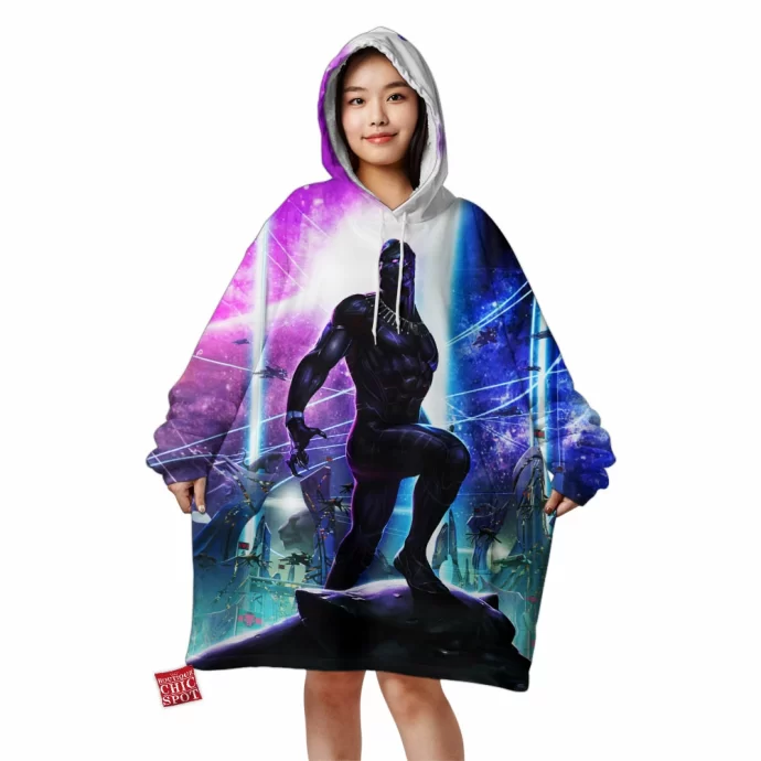 Black Panther Blanket Hoodie