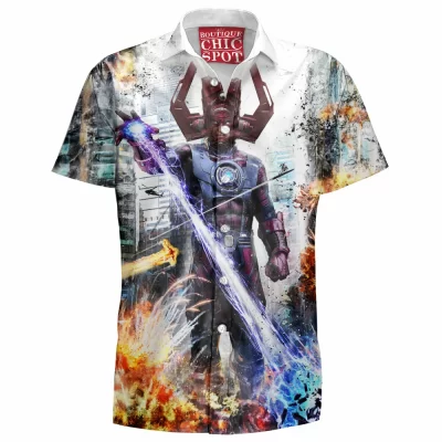 Comic Hawaiian-Shirt, Galactus Hawaiian-Shirt