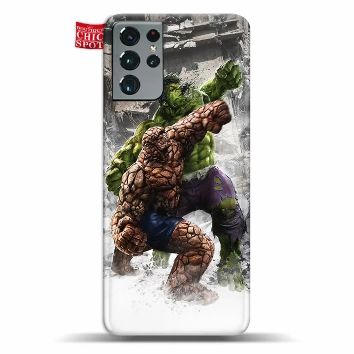 The Thing Vs Hulk Phone Case Samsung