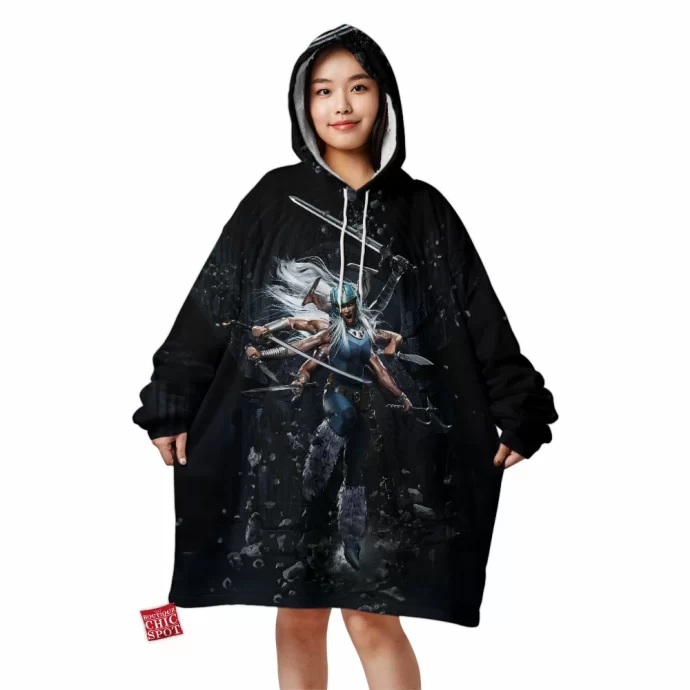 Spiral X-men Blanket Hoodie