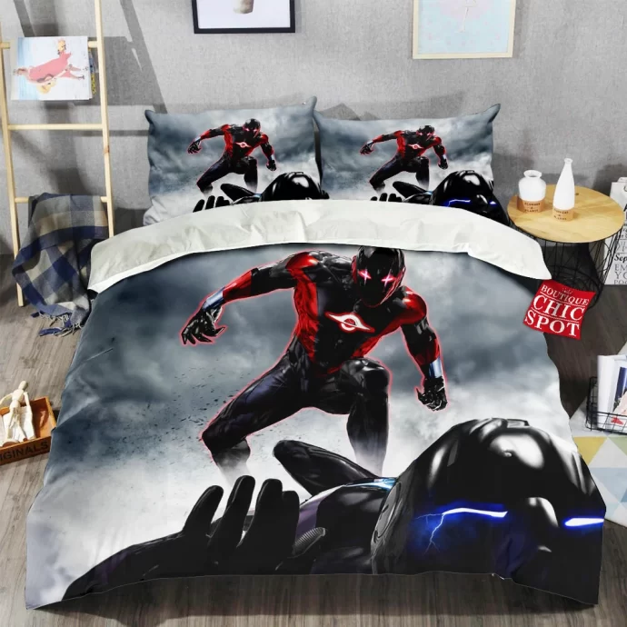 Radiant Black Bedding Set