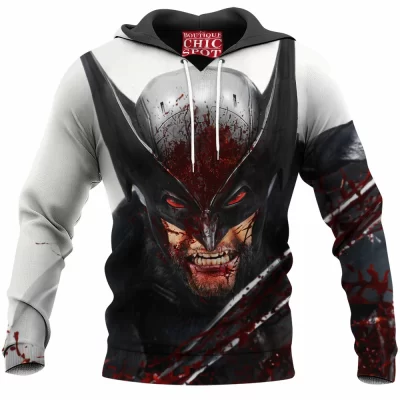 Comic Hoodie, Logan Hoodie, Wolverine Hoodie, X-men Hoodie