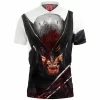 Comic Polo Shirt, Logan Polo Shirt, Wolverine Polo Shirt, X-men Polo Shirt