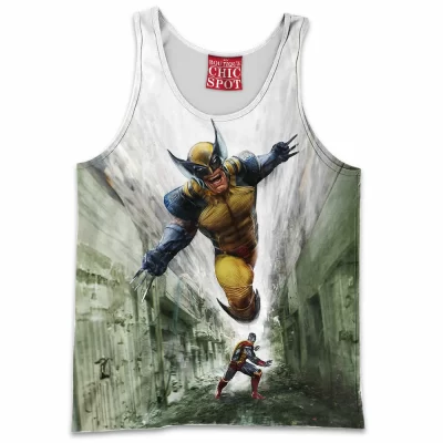 Comic Tank-Top, Logan Tank-Top, Wolverine Tank-Top, X-men Tank-Top
