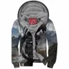 Alien Zip-Fleece-Hoodie, Horror Zip-Fleece-Hoodie, Sci-Fi Zip-Fleece-Hoodie, Xenomorph Zip-Fleece-Hoodie