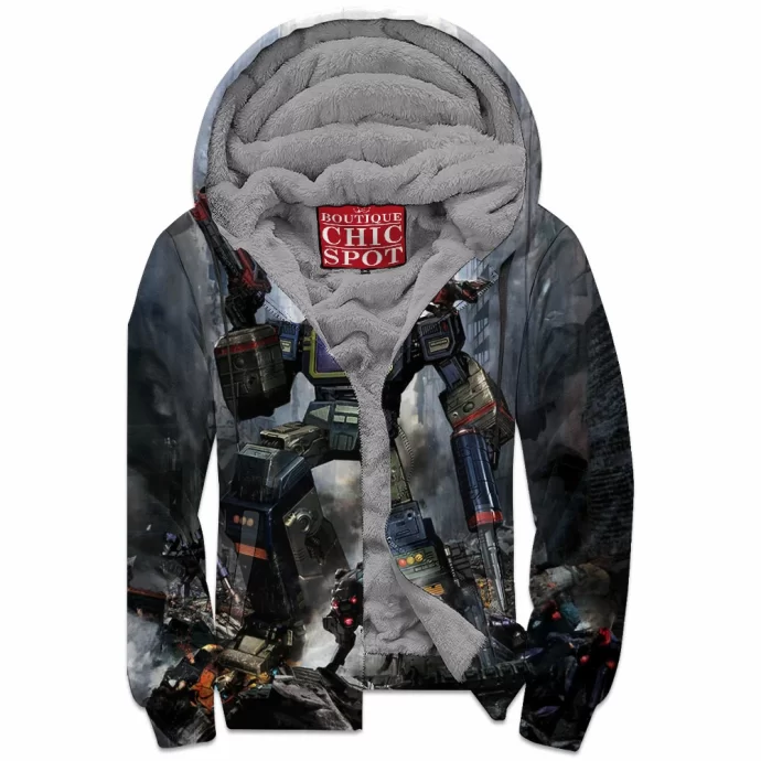 Transformers Zip Fleece Hoodie