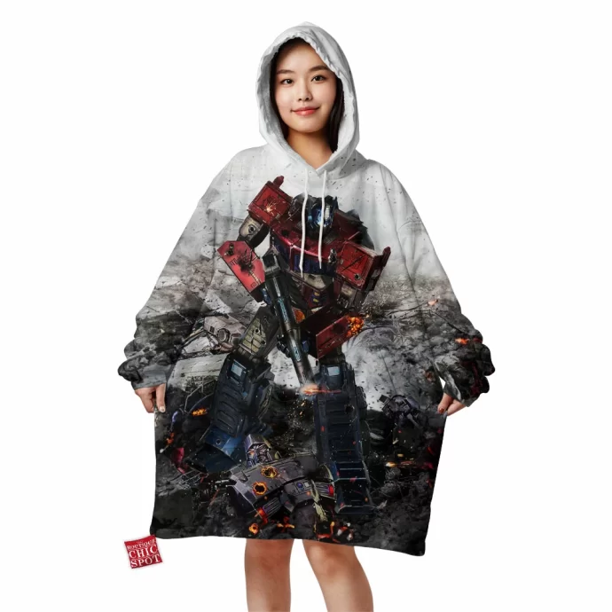 Transformers Blanket Hoodie