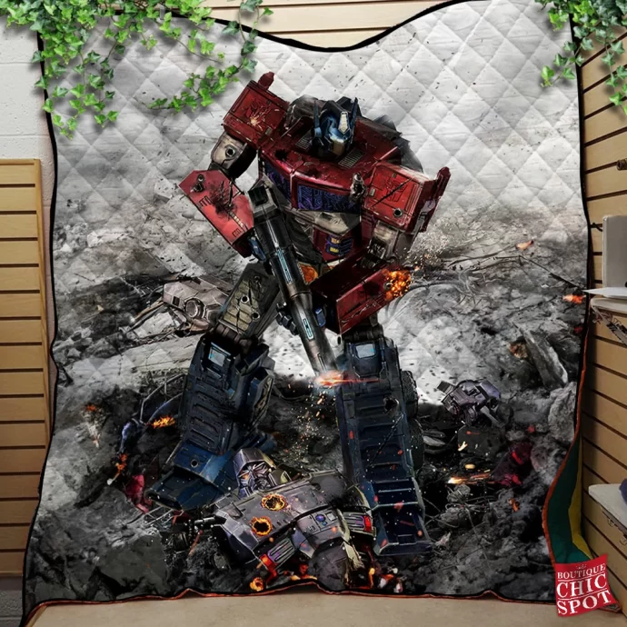 Transformers Quilt Blanket