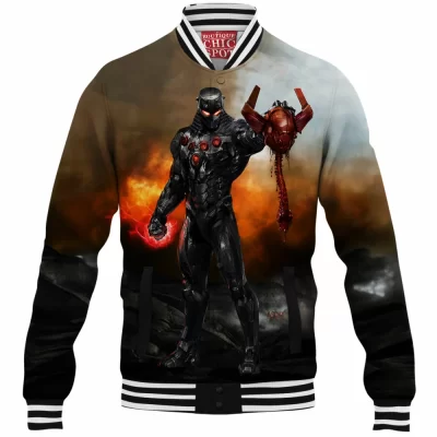 Comic Baseball-Jacket, Baron Karza Baseball-Jacket