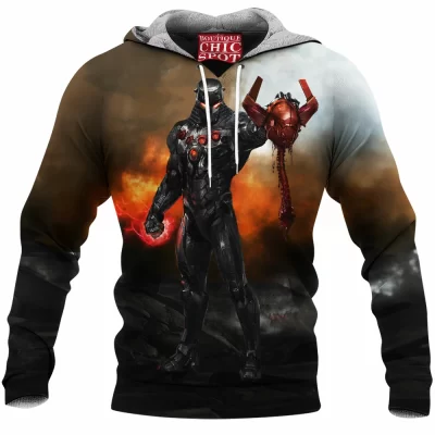 Comic Fleece-Hoodie, Baron Karza Fleece-Hoodie
