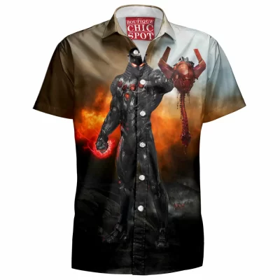 Comic Hawaiian-Shirt, Baron Karza Hawaiian-Shirt