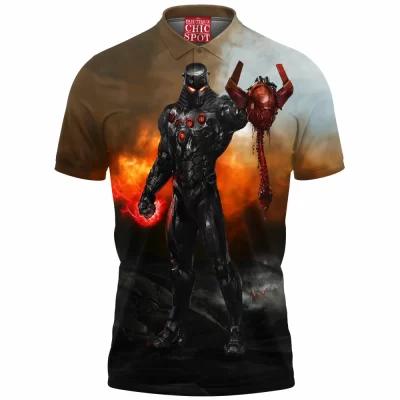 Comic Polo Shirt, Baron Karza Polo Shirt