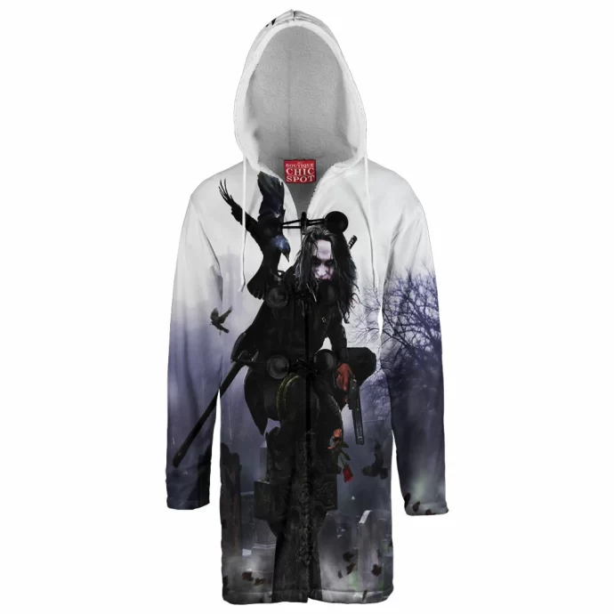 The Crow Hooded Cloak Coat