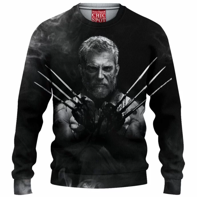 Old Man Logan Knitted Sweater