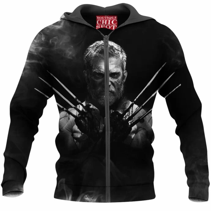 Old Man Logan Zip Hoodie