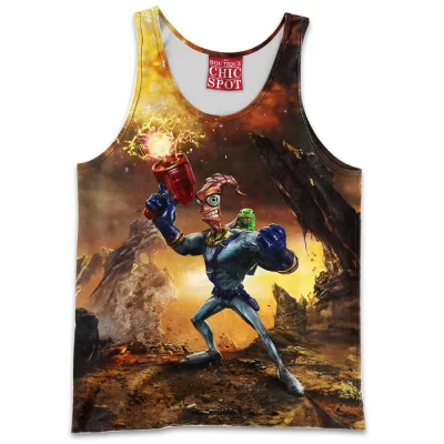 Earthworm Jim Tank-Top, Game Tank-Top
