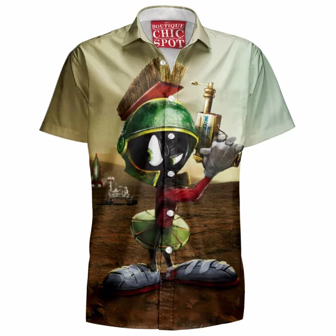 Marvin The Martian Hawaiian Shirt