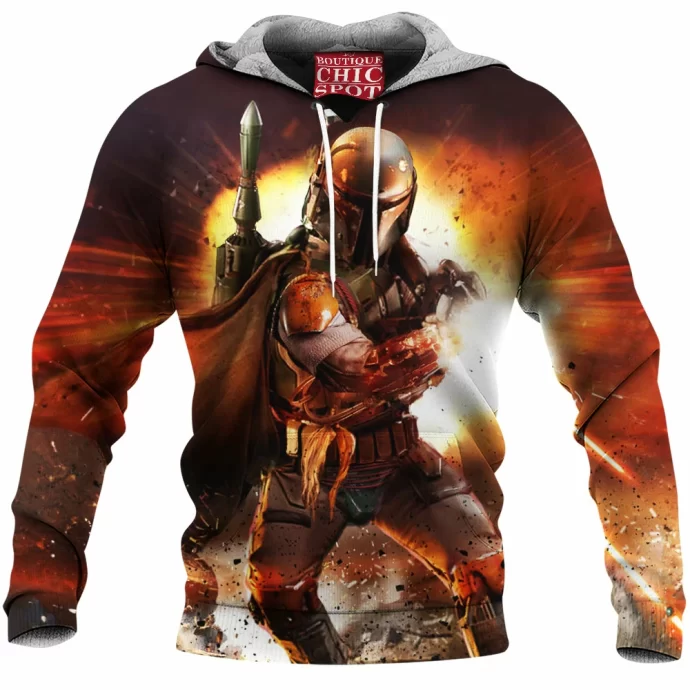 Boba Fett Fleece Hoodie